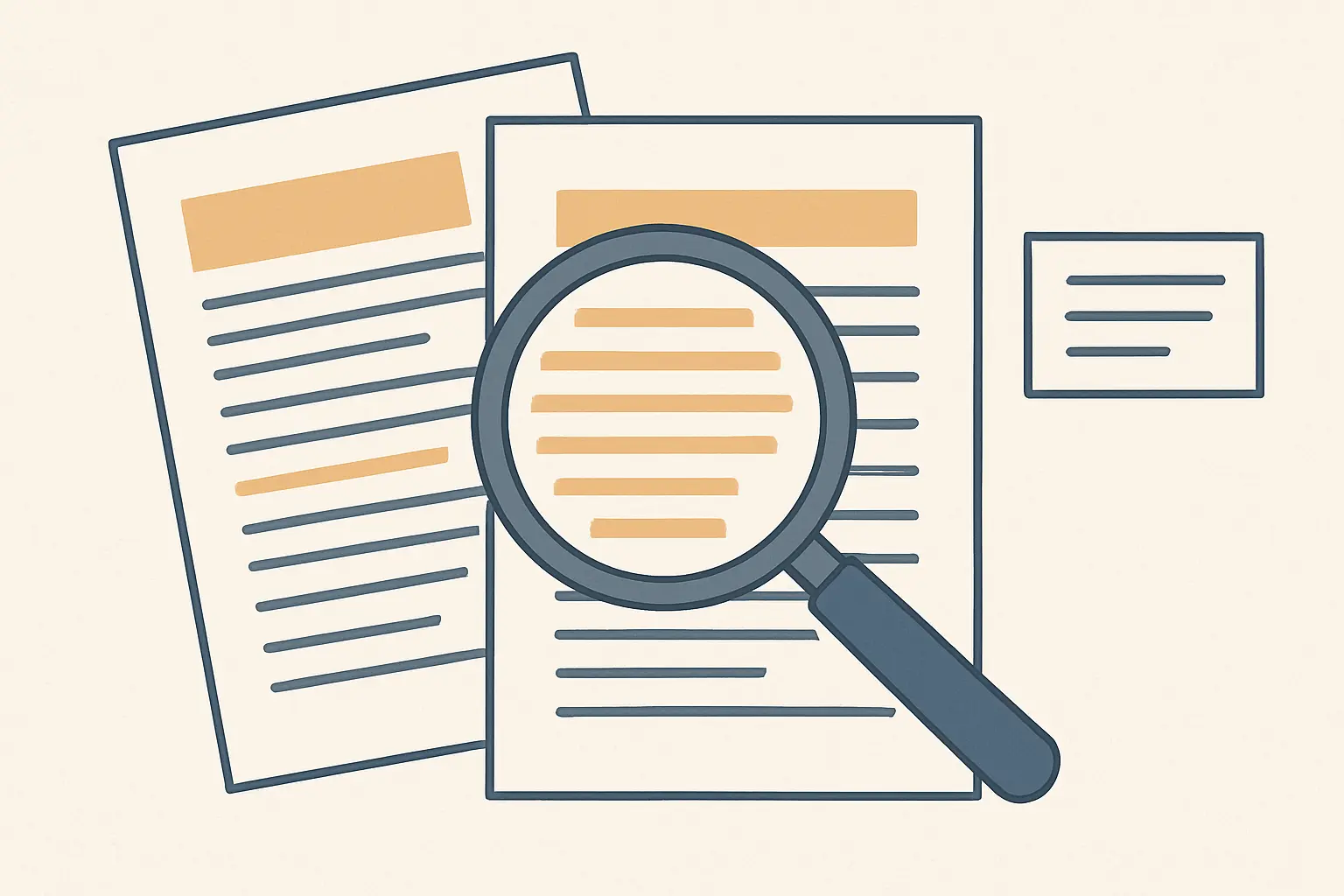 研究不正の盗用(Plagiarism)を示すイラスト:他者の論文からの無断引用・出典未表示の引き写しを視覚化(文科省ガイドライン FFP 3類型)