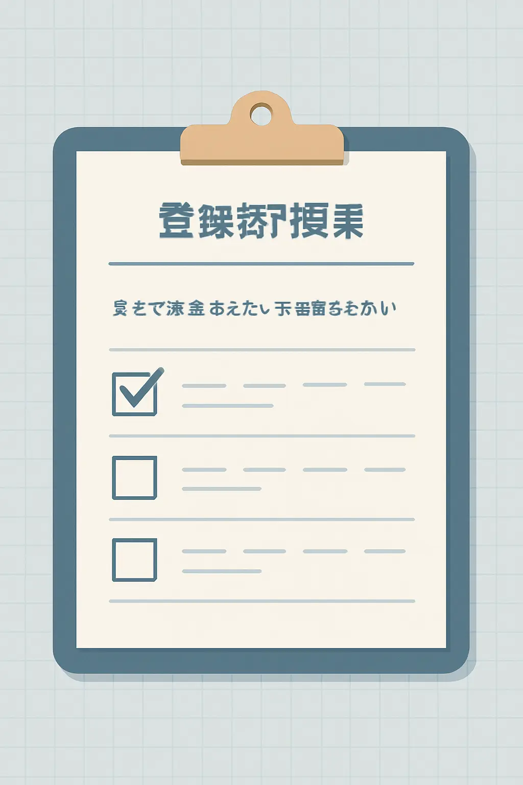 研究用アンケート(質問紙)の尺度設計イメージ:リッカート5段階尺度のフラットレイ図解