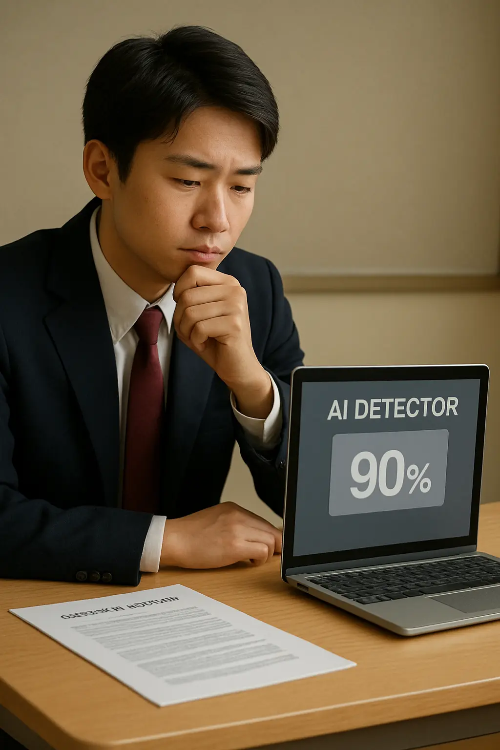 論文・レポートをAIで書くとバレる?2026｜検出の仕組みと誠実な使い方