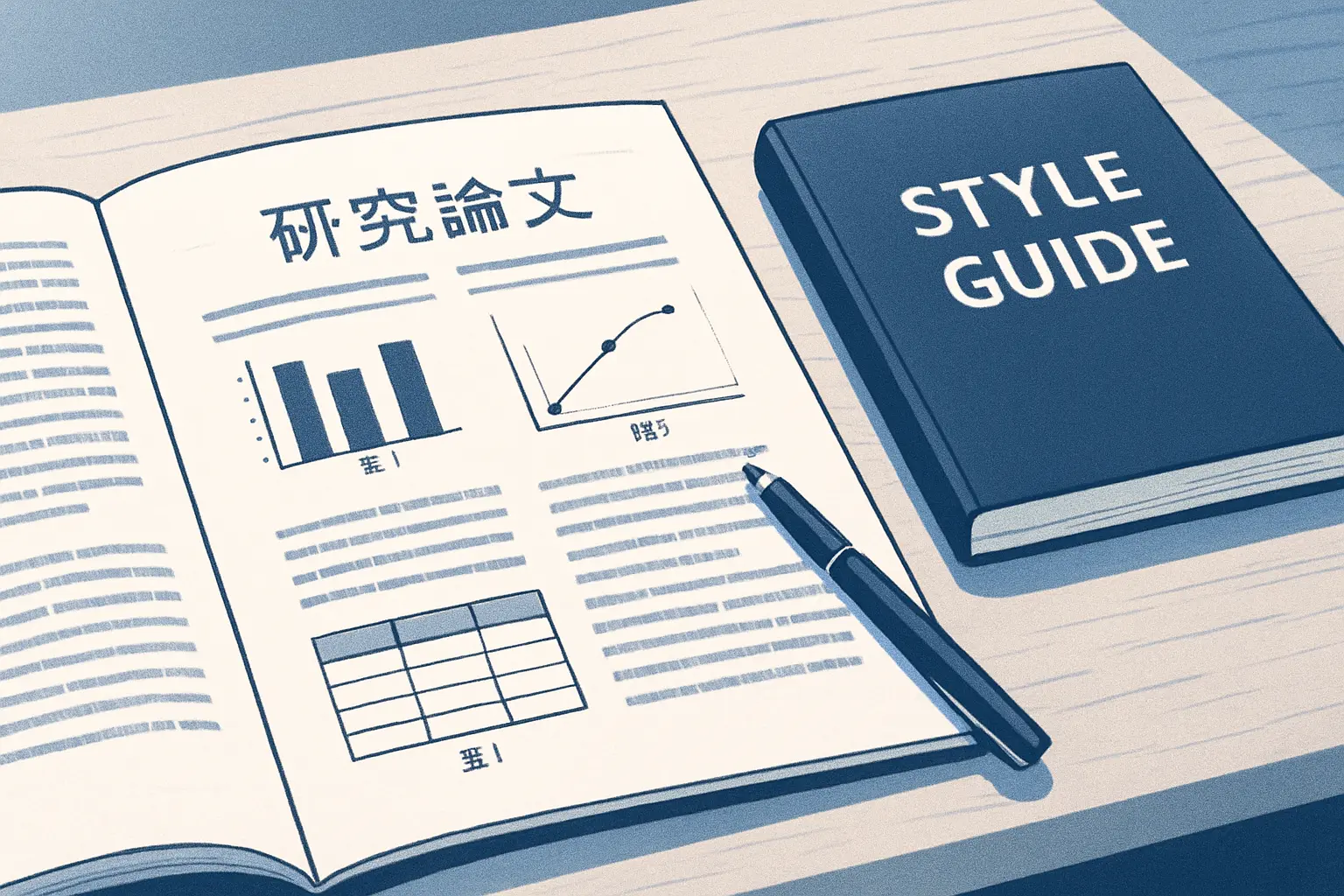 図表の出典・引用の書き方2026｜SIST 02・APA別の図のキャプションと転載許諾