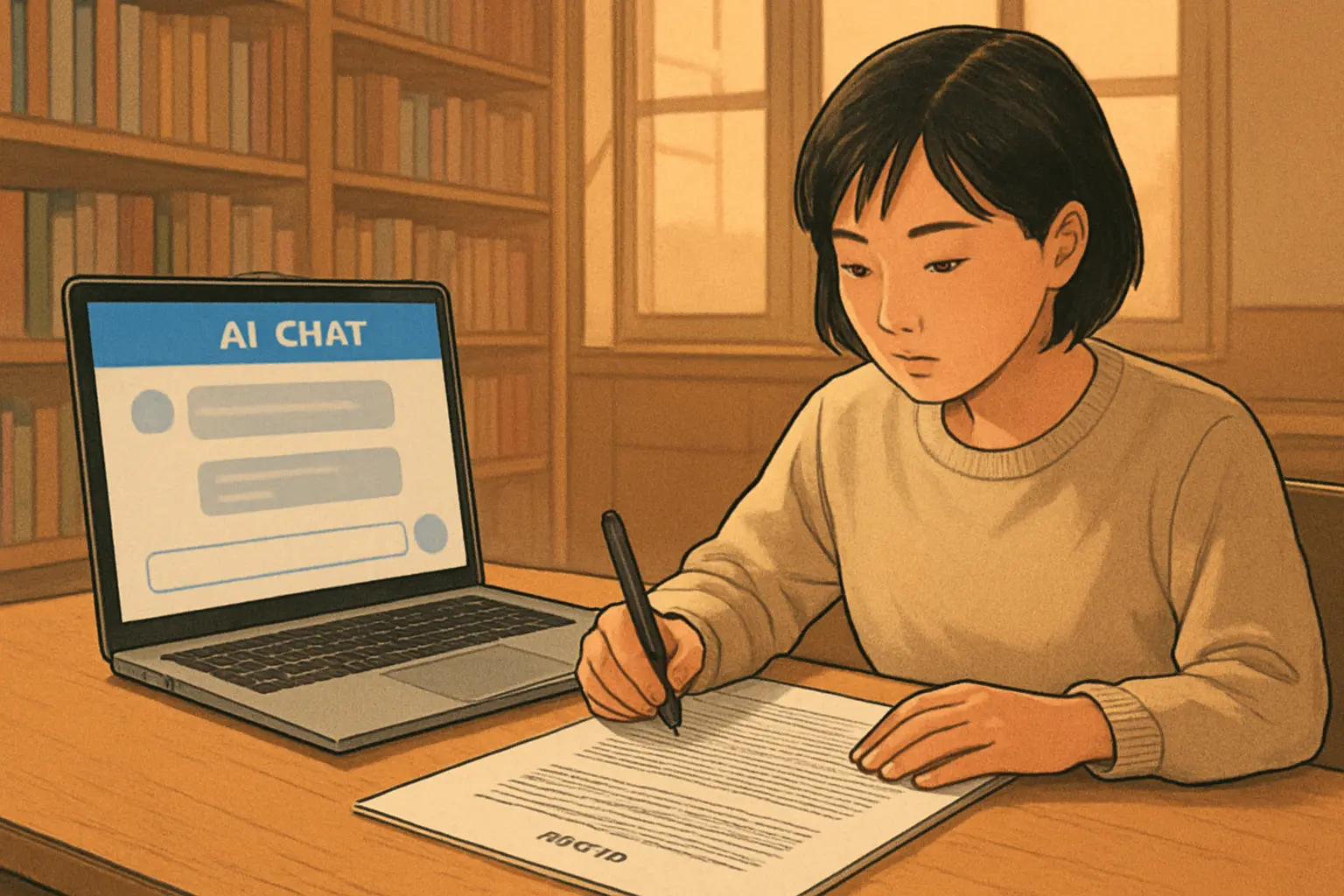 論文でのAI利用を正しく明記する方法2026｜誠実な開示の書き方と大学の規定