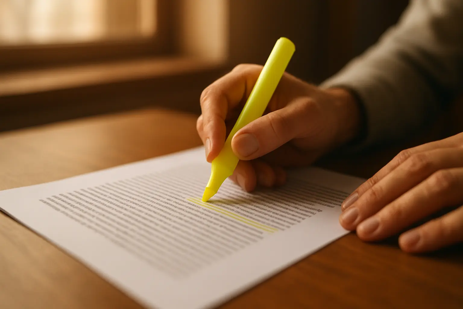 論文の誤字脱字を確認しながら音読するイメージ