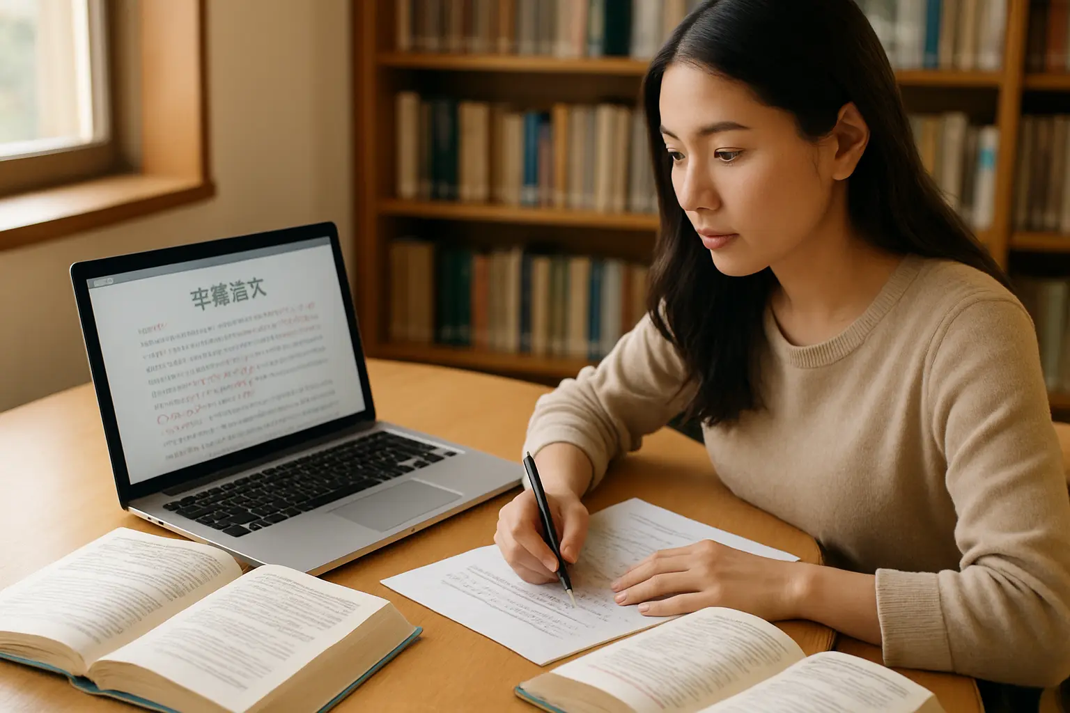 留学生が日本語で卒論を書く方法2026|つまずく7つの型とAI推敲の手順